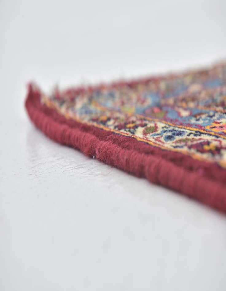 Detail image of  9' 10 x 12' 10  Hand Knotted Mashad Persian Wool Rug