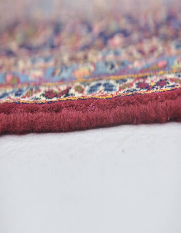 Detail image of  9' 10 x 12' 10  Hand Knotted Mashad Persian Wool Rug