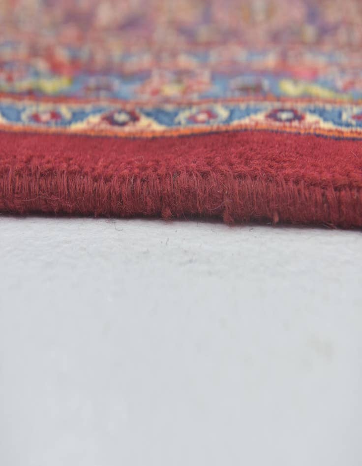 Detail image of  9' 10 x 12' 5  Hand Knotted Mashad Persian Wool Rug