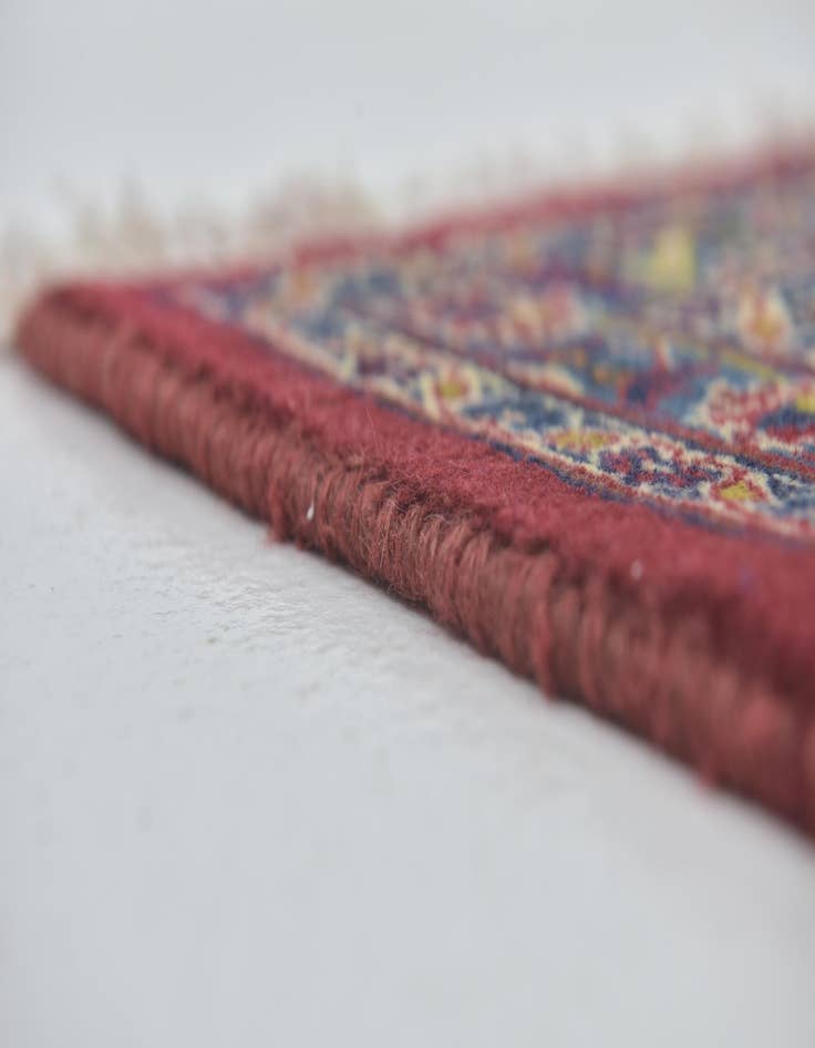 Detail image of  9' 8 x 13'  Hand Knotted Mashad Persian Wool Rug