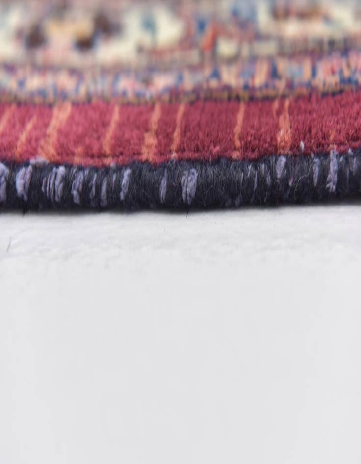 Detail image of 10' 2 x 12' 6 Hand Knotted Mashad Persian Wool Rug