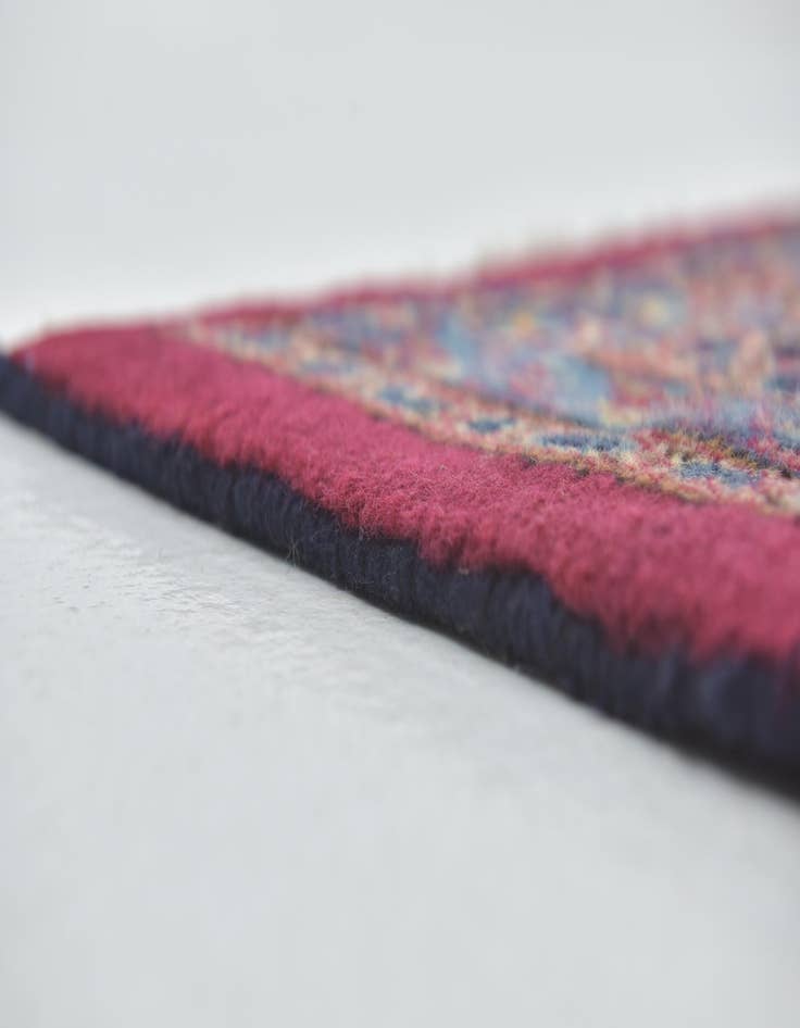 Detail image of  10' x 12' 8  Hand Knotted Mashad Persian Wool Rug