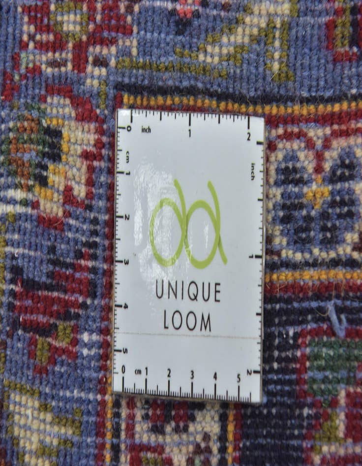 Detail image of  10' x 12' 10  Hand Knotted Mashad Persian Wool Rug