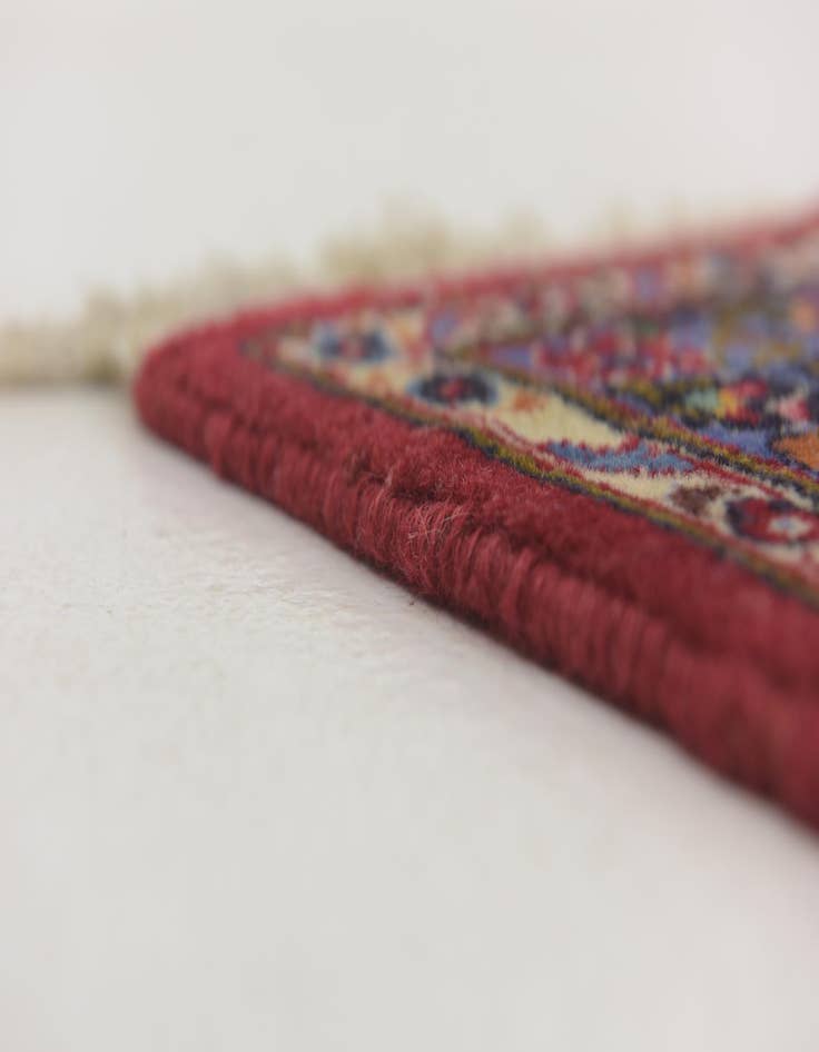 Detail image of  9' 7 x 13' 4  Hand Knotted Mashad Persian Wool Rug