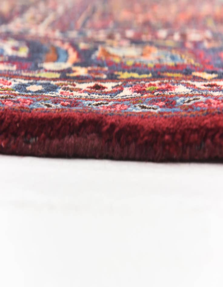 Detail image of  9' 6 x 13' 3  Hand Knotted Mashad Persian Wool Rug