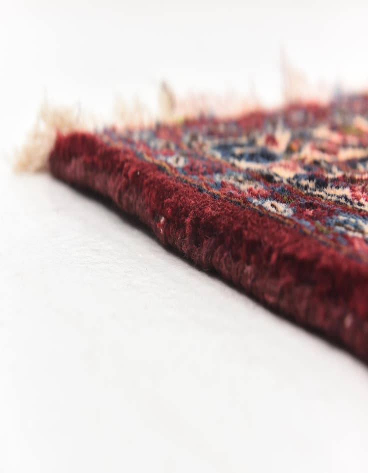 Detail image of  9' 6 x 13' 3  Hand Knotted Mashad Persian Wool Rug