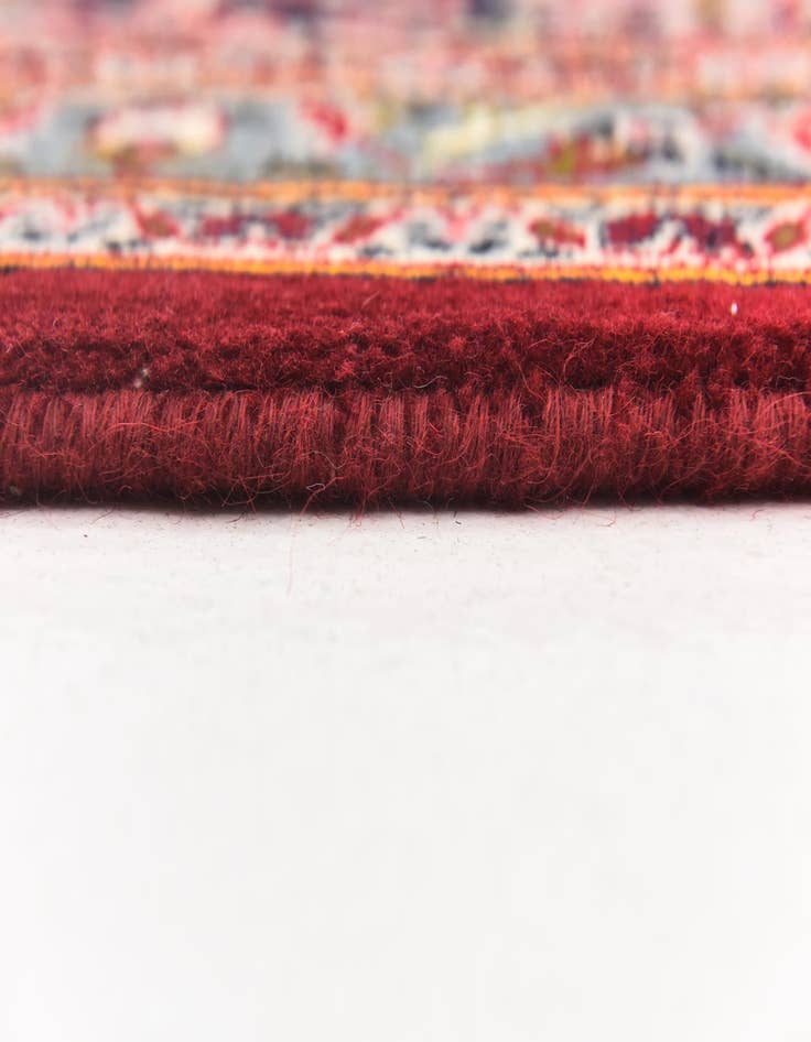 Detail image of  9' 9 x 12' 9  Hand Knotted Mashad Persian Wool Rug