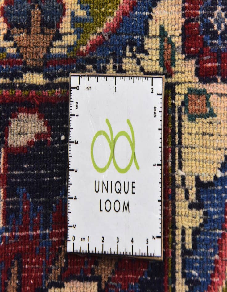 Detail image of  9' 6 x 13' 3  Hand Knotted Mashad Persian Wool Rug