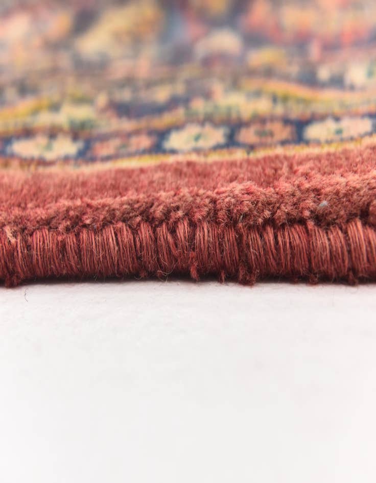 Detail image of  9' 6 x 13' 3  Hand Knotted Mashad Persian Wool Rug