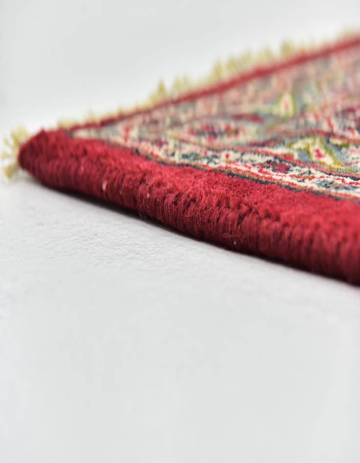 Detail image of  9' 7 x 12' 8  Hand Knotted Mashad Persian Wool Rug