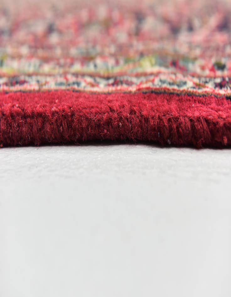 Detail image of  9' 7 x 12' 8  Hand Knotted Mashad Persian Wool Rug