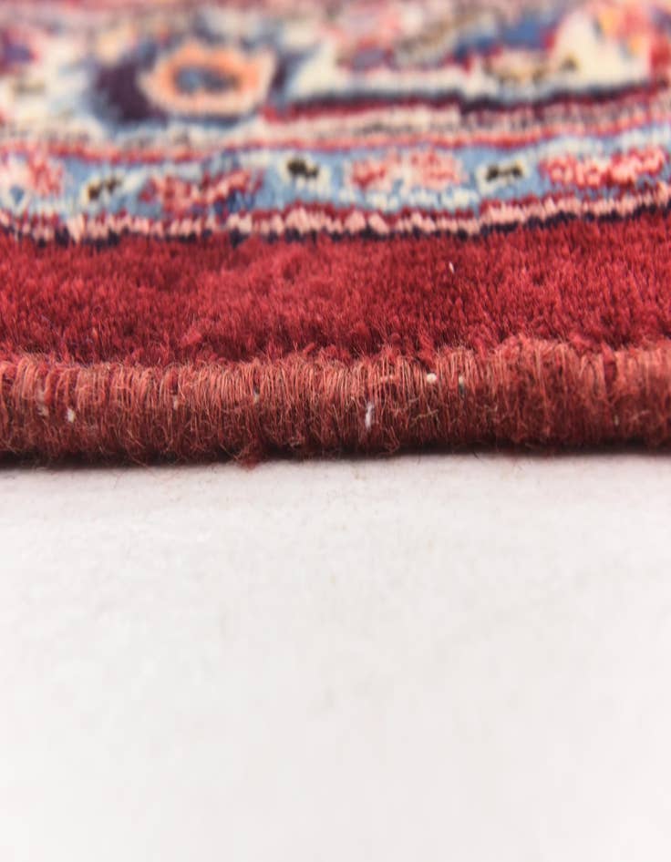 Detail image of  9' 7 x 12' 9  Hand Knotted Mashad Persian Wool Rug