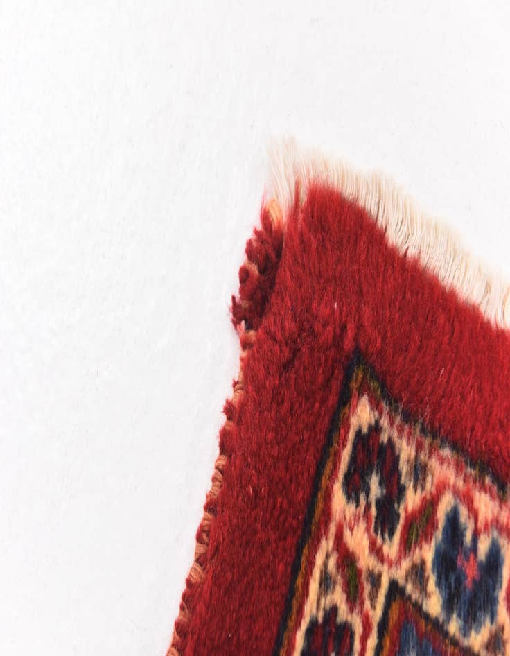 Detail image of  9' 10 x 12' 6  Hand Knotted Mashad Persian Wool Rug