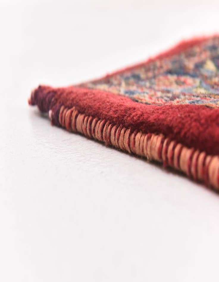 Detail image of  9' 10 x 12' 6  Hand Knotted Mashad Persian Wool Rug