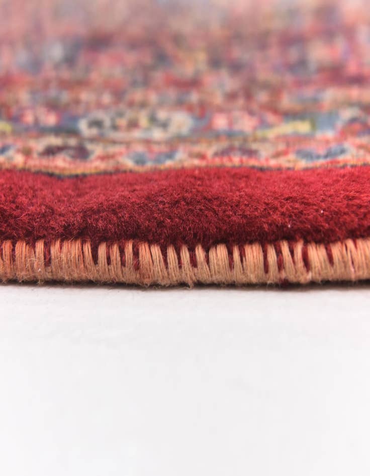 Detail image of  9' 10 x 12' 6  Hand Knotted Mashad Persian Wool Rug