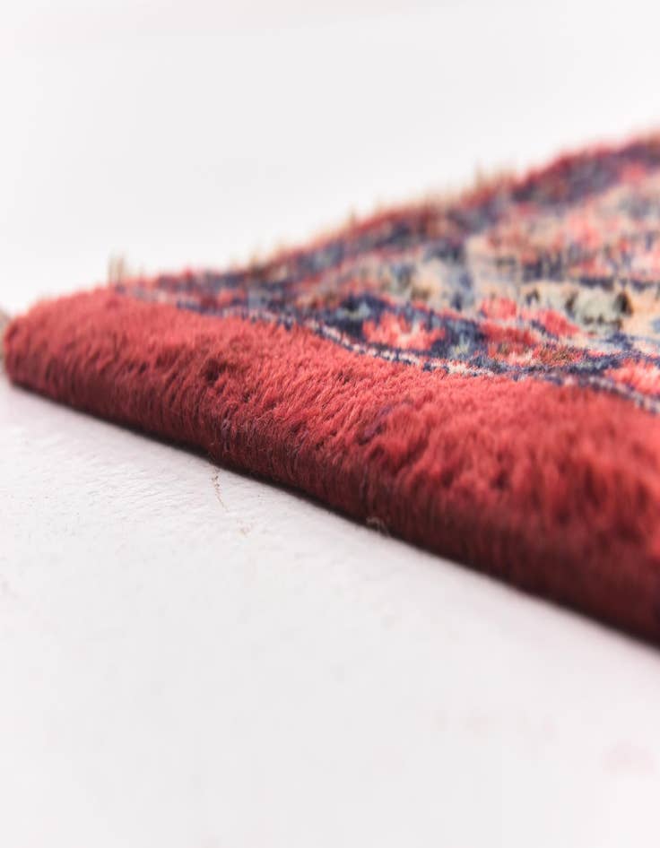 Detail image of  9' 8 x 12' 8  Hand Knotted Mashad Persian Wool Rug