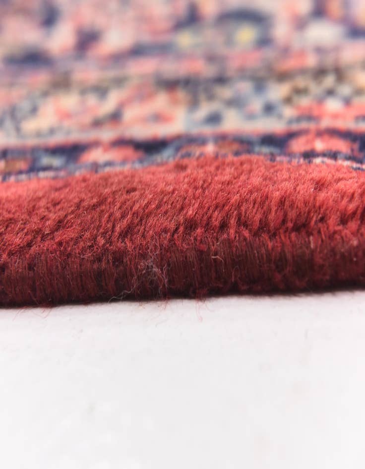 Detail image of  9' 8 x 12' 8  Hand Knotted Mashad Persian Wool Rug