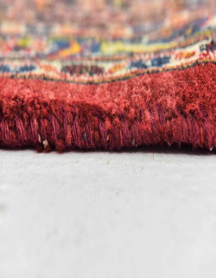 Detail image of  9' 6 x 12' 10  Hand Knotted Mashad Persian Wool Rug