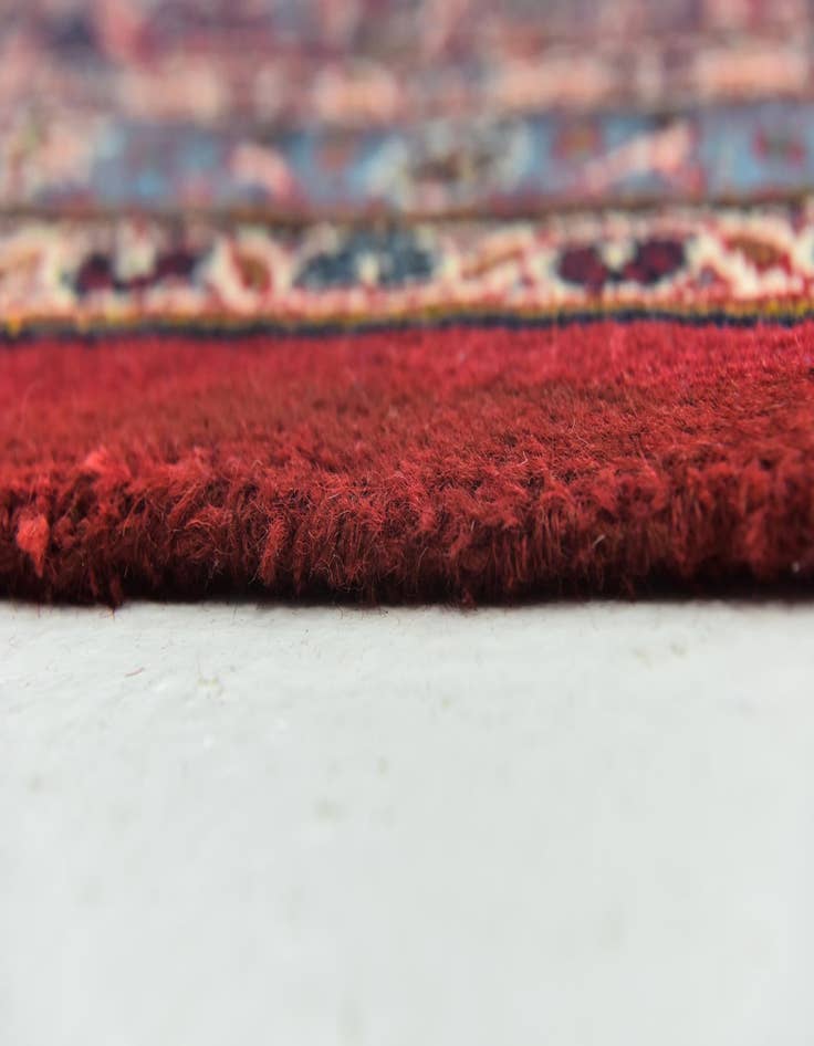 Detail image of  9' 9 x 12' 7  Hand Knotted Mashad Persian Wool Rug