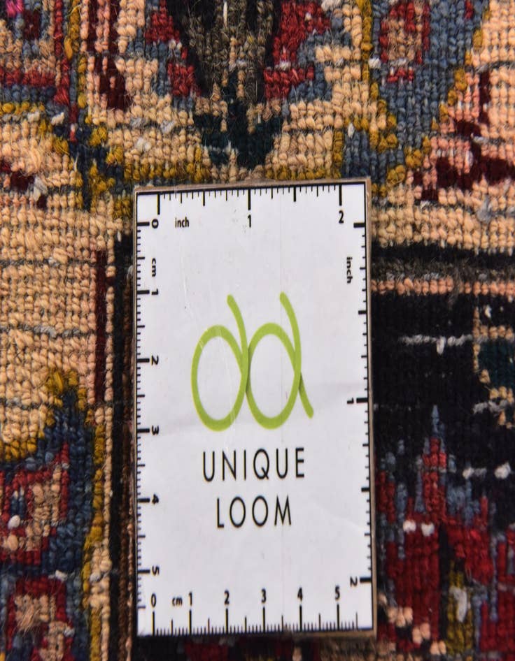 Detail image of  9' 8 x 13'  Hand Knotted Mashad Persian Wool Rug