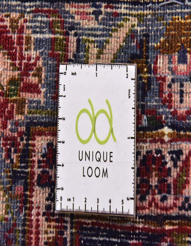 Detail image of  9' 9 x 12' 9  Hand Knotted Mashad Persian Wool Rug