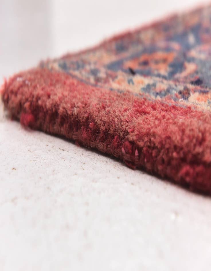 Detail image of  9' 10 x 12' 8  Hand Knotted Mashad Persian Wool Rug