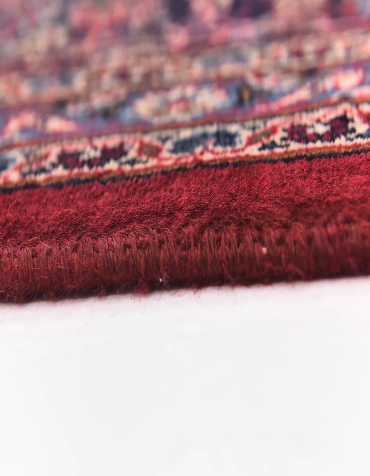 Detail image of  10' x 12' 6  Hand Knotted Mashad Persian Wool Rug