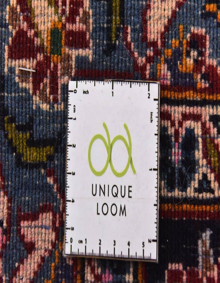 Detail image of  9' 8 x 12' 6  Hand Knotted Mashad Persian Wool Rug