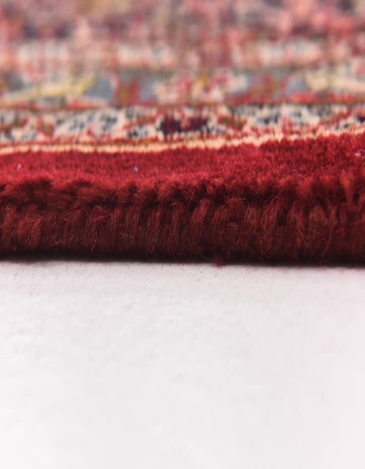 Detail image of  9' 8 x 12' 6  Hand Knotted Mashad Persian Wool Rug