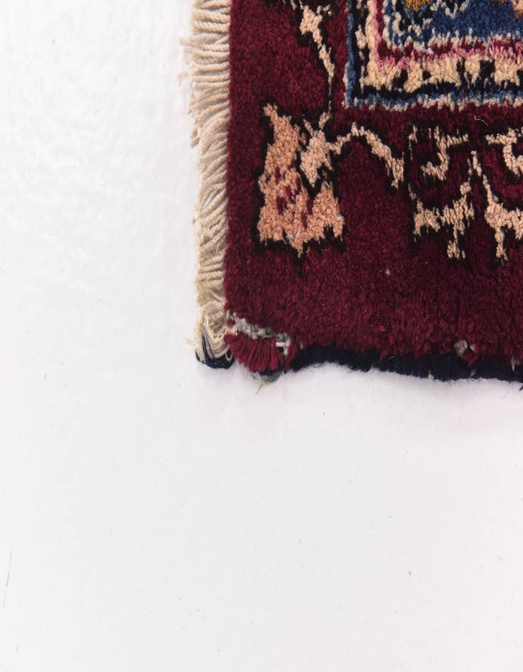 Detail image of 10' x 12' 5 Hand Knotted Mashad Persian Wool Rug