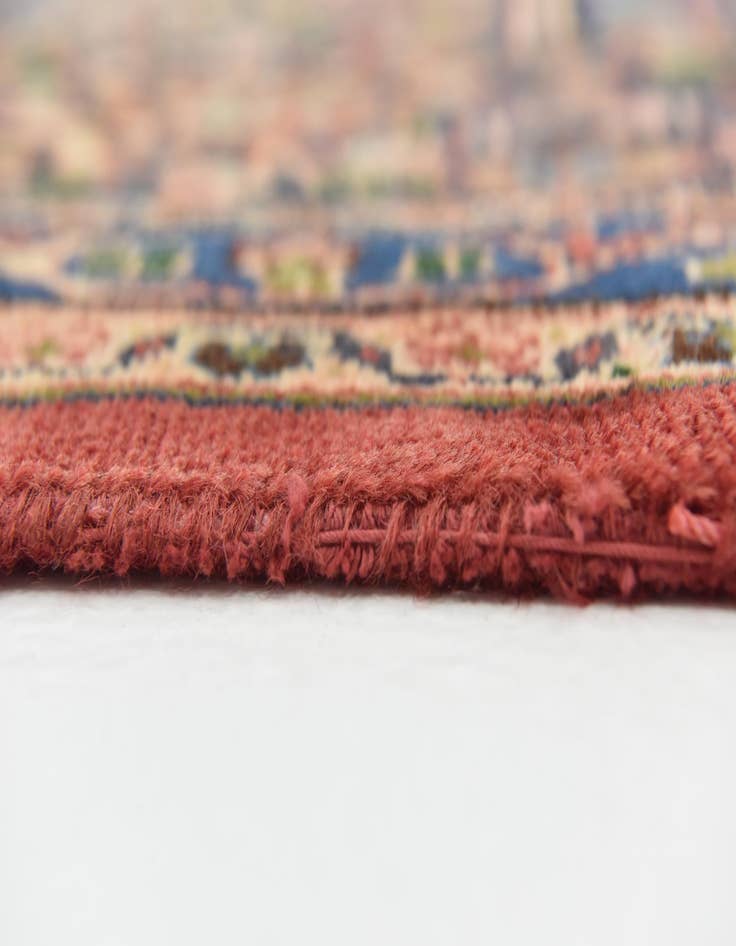 Detail image of  9' 8 x 12' 10  Hand Knotted Mashad Persian Wool Rug