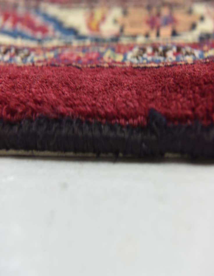 Detail image of  10' x 13'  Hand Knotted Mashad Persian Wool Rug