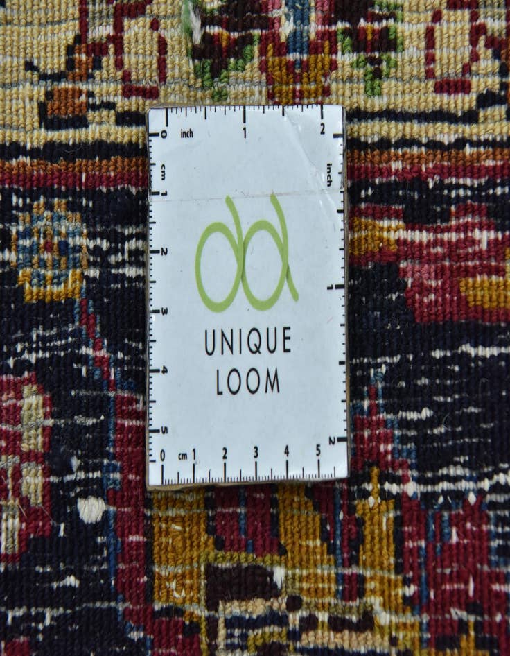 Detail image of  10' x 13'  Hand Knotted Mashad Persian Wool Rug