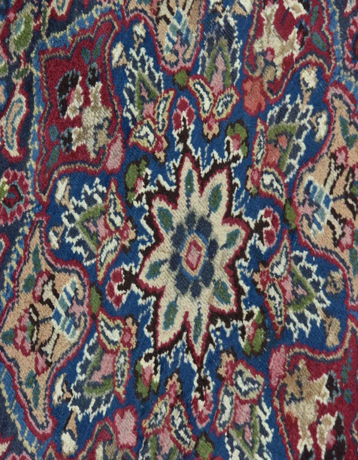 Detail image of  9' 10 x 12' 10  Hand Knotted Mashad Persian Wool Rug