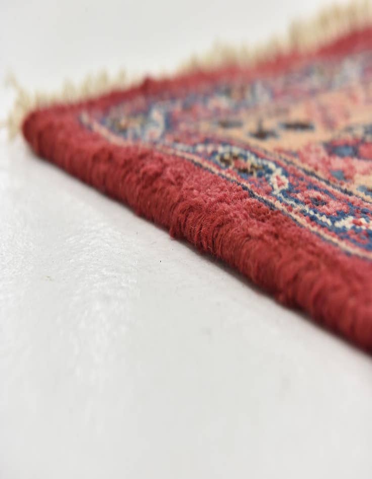 Detail image of  9' 10 x 12' 10  Hand Knotted Mashad Persian Wool Rug