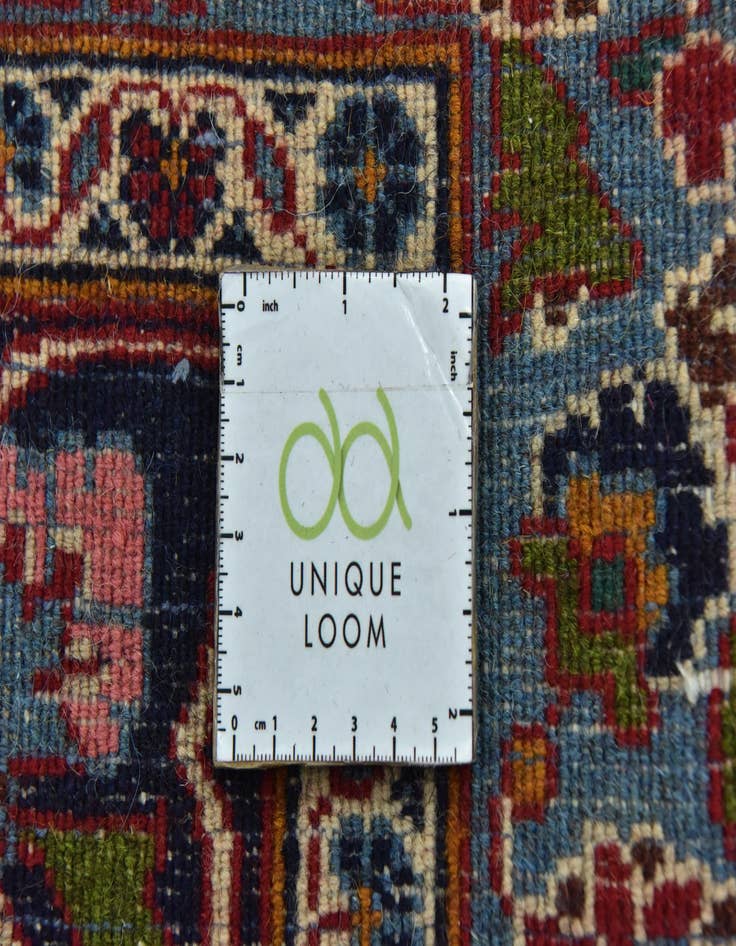 Detail image of  9' 9 x 13' 3  Hand Knotted Mashad Persian Wool Rug