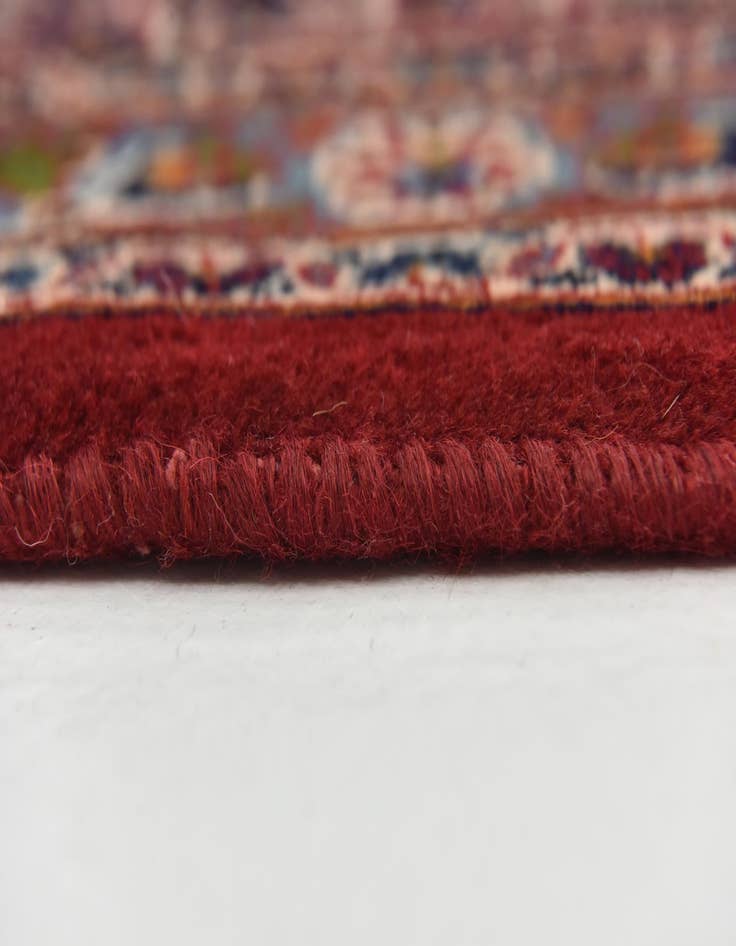 Detail image of  9' 9 x 13' 3  Hand Knotted Mashad Persian Wool Rug