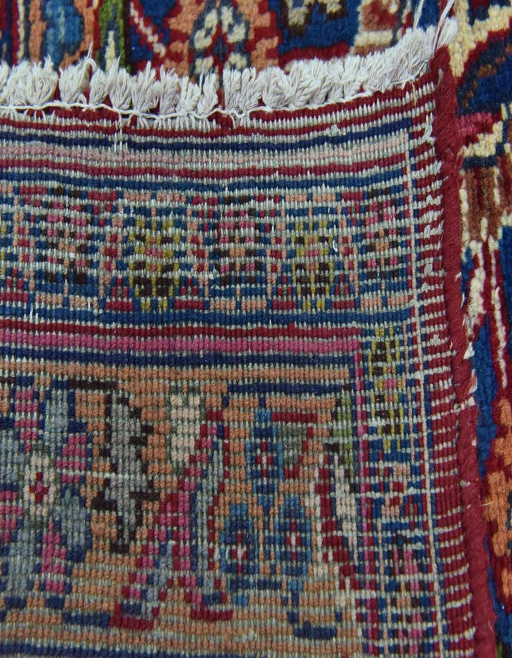 Detail image of 9' 10 x 12' 8 Hand Knotted Mashad Persian Wool Rug