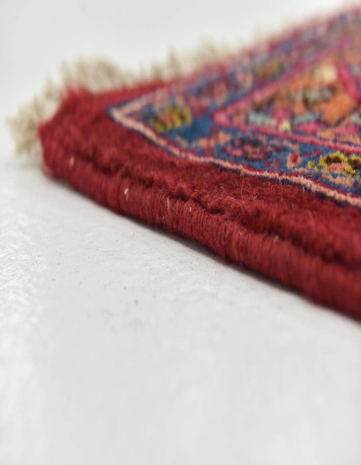 Detail image of 9' 10 x 12' 8 Hand Knotted Mashad Persian Wool Rug