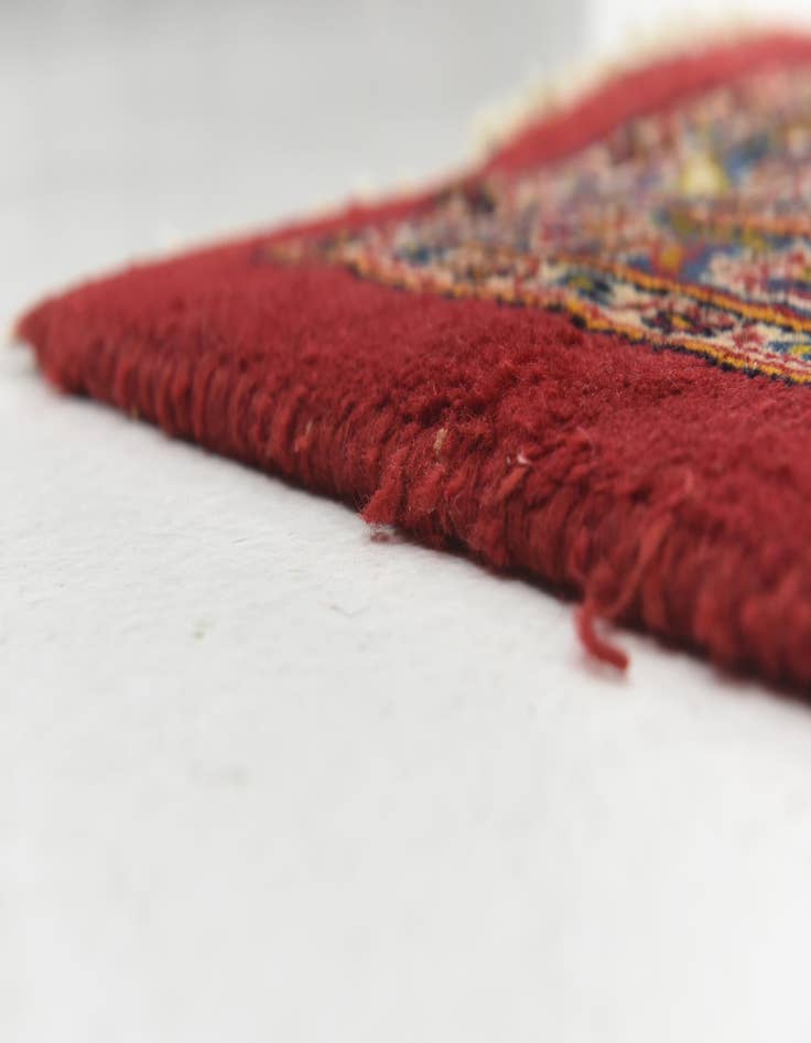 Detail image of  9' 10 x 12' 9  Hand Knotted Mashad Persian Wool Rug