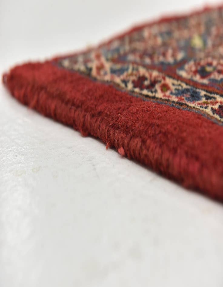 Detail image of  9' 6 x 12' 10  Hand Knotted Mashad Persian Wool Rug