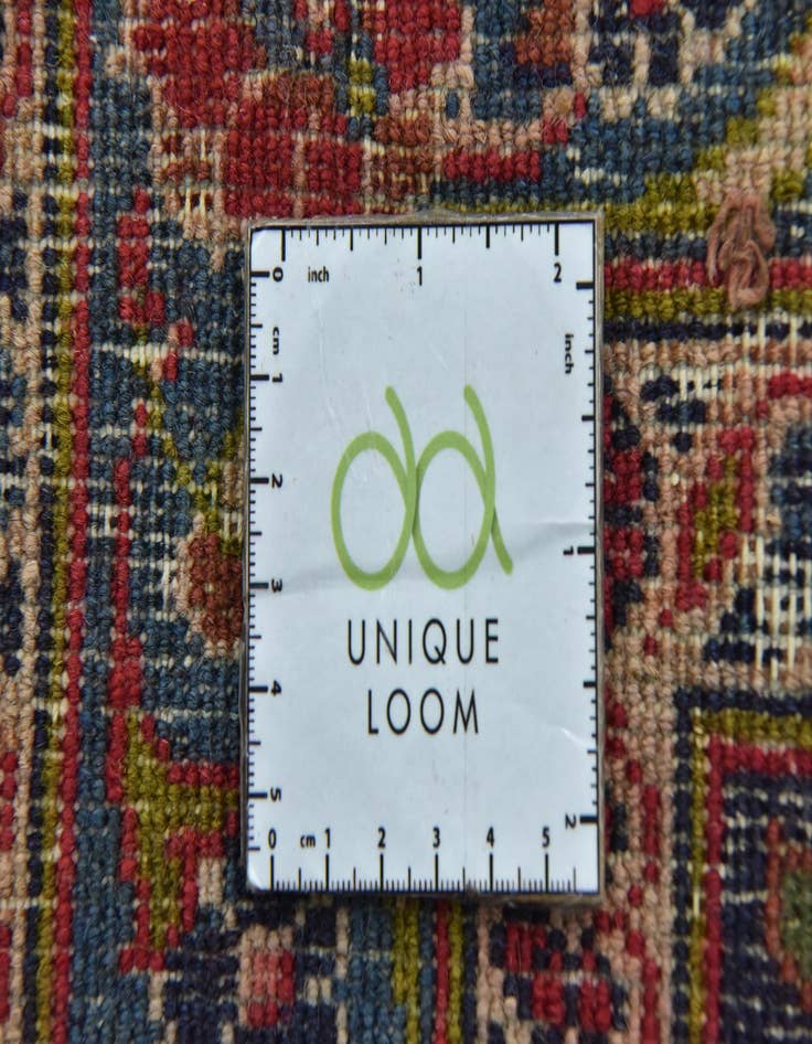 Detail image of  9' 8 x 12' 10  Hand Knotted Mashad Persian Wool Rug