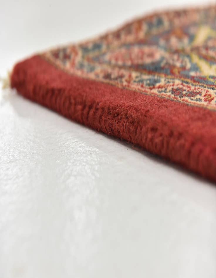 Detail image of  9' 8 x 12' 10  Hand Knotted Mashad Persian Wool Rug