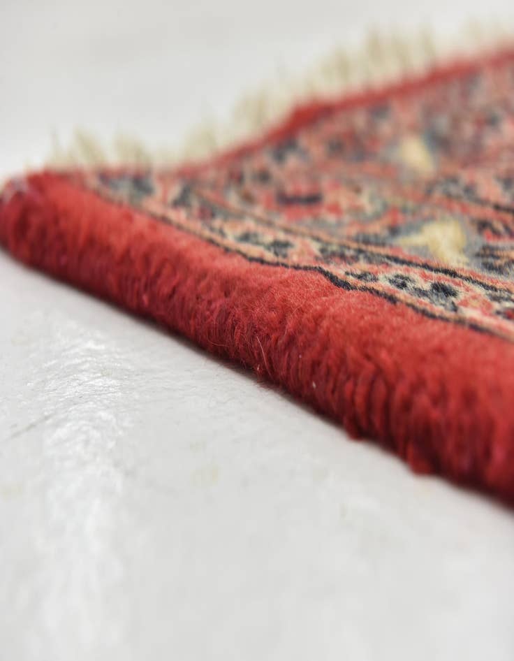 Detail image of  10' x 12' 8  Hand Knotted Mashad Persian Wool Rug