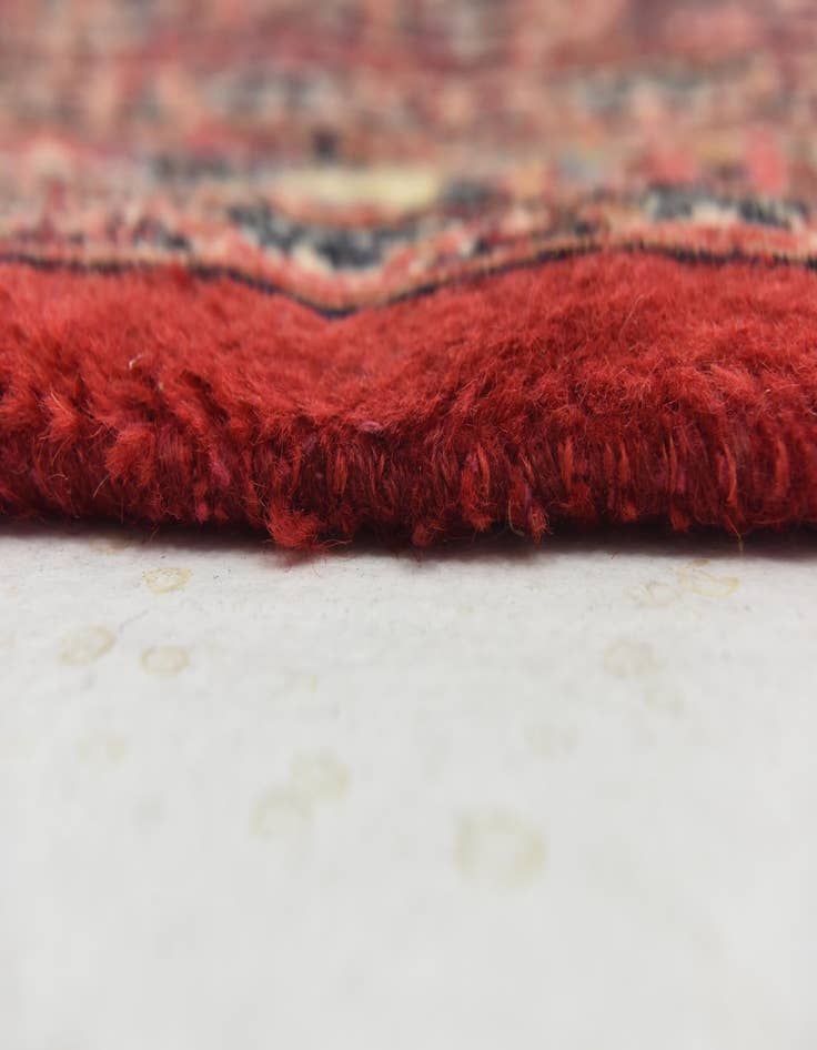 Detail image of  10' x 12' 8  Hand Knotted Mashad Persian Wool Rug