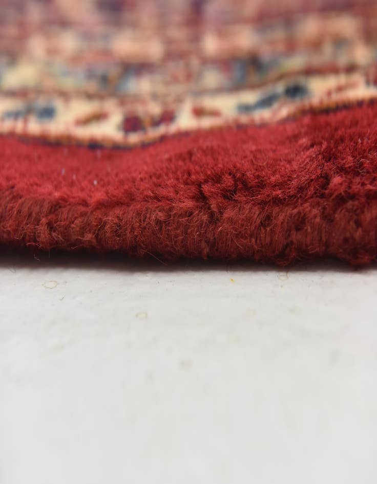 Detail image of  9' 9 x 12' 10  Hand Knotted Mashad Persian Wool Rug