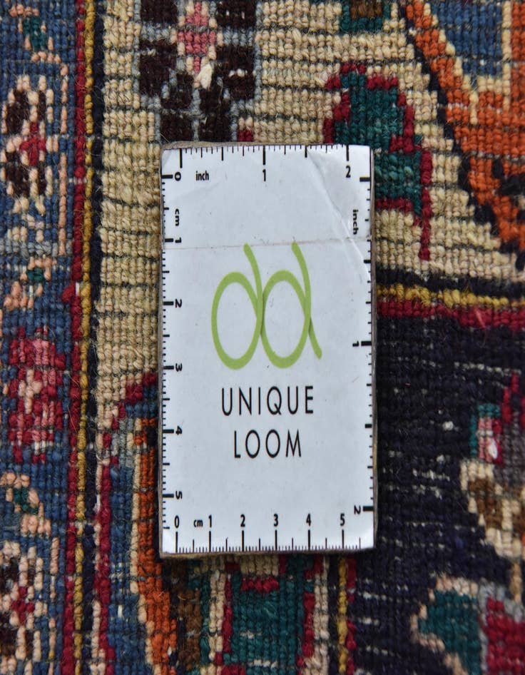 Detail image of  9' 8 x 13'  Hand Knotted Mashad Persian Wool Rug