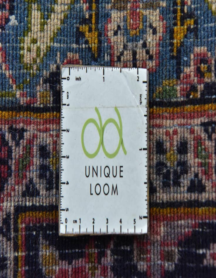 Detail image of  9' 8 x 12' 7  Hand Knotted Mashad Persian Wool Rug