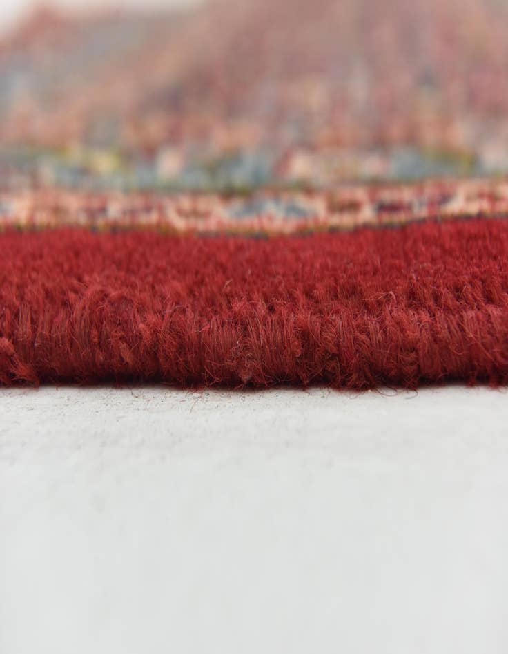 Detail image of  9' 8 x 13'  Hand Knotted Mashad Persian Wool Rug