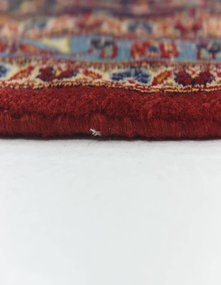 Detail image of  9' 8 x 13'  Hand Knotted Mashad Persian Wool Rug